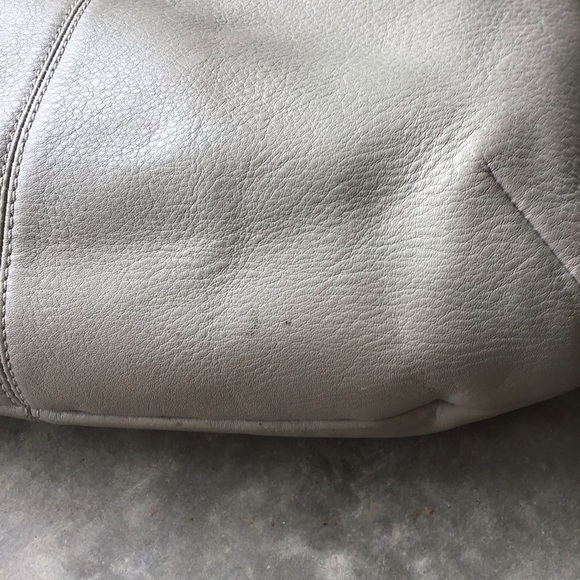 COACH Penelope Gray Pebble Leather Hobo Bag F19045 - Picture 5 of 8